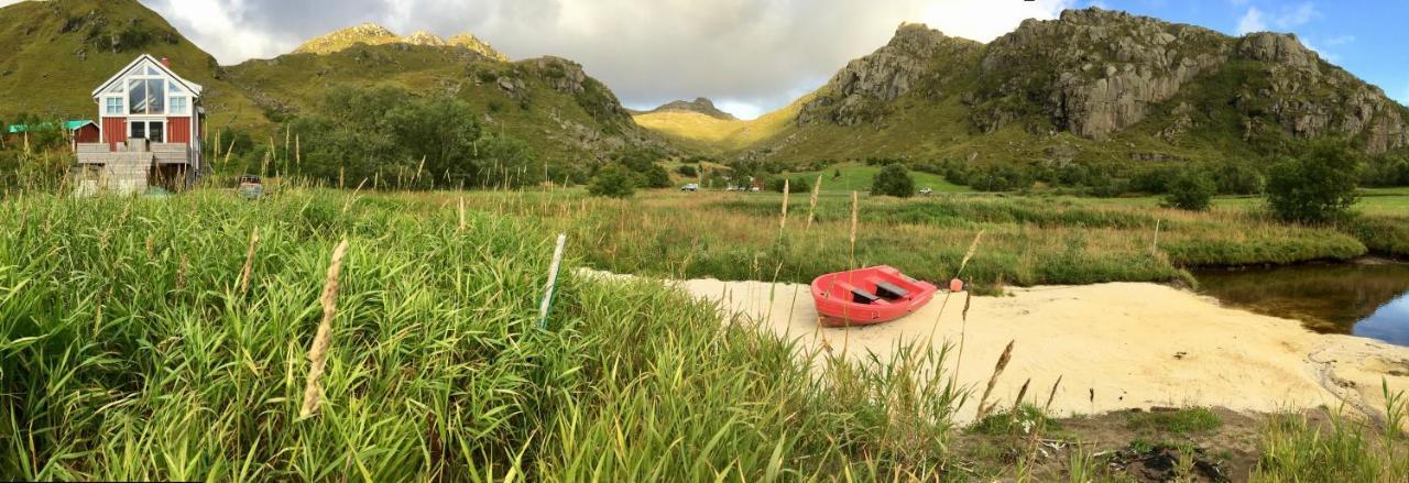 Lofoten Fjord Lodge Saupstad  Eksteriør billede