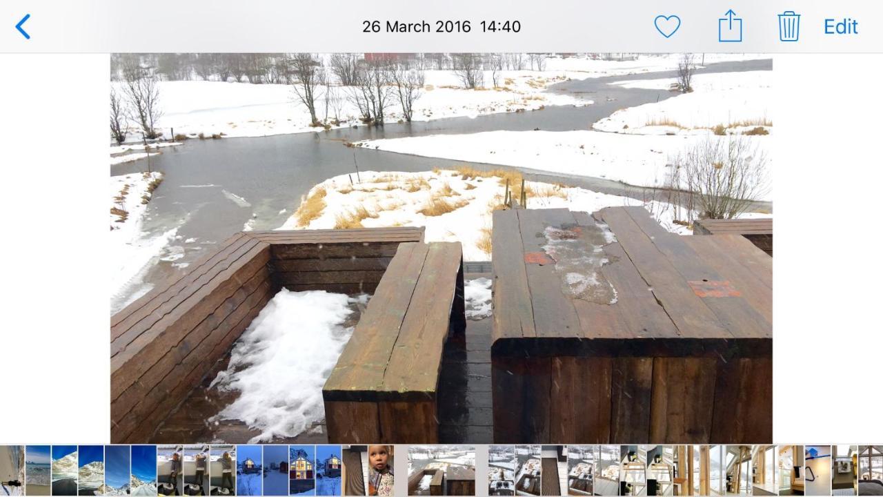Lofoten Fjord Lodge Saupstad  Eksteriør billede