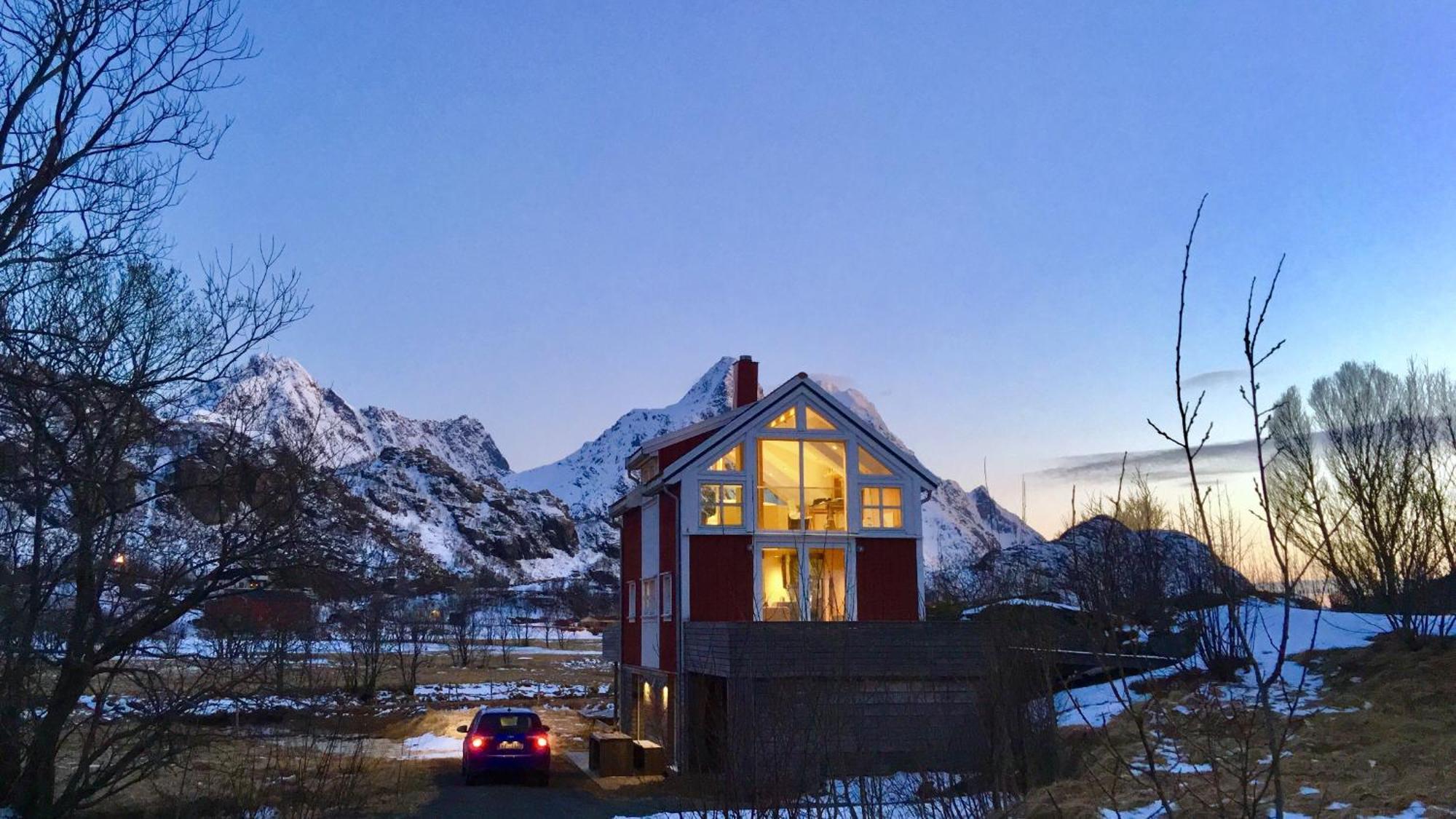 Lofoten Fjord Lodge Saupstad  Værelse billede